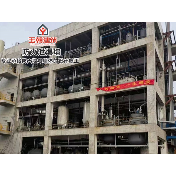 威海泄爆板 工厂泄爆墙 化工厂用 构件互接 安装简便