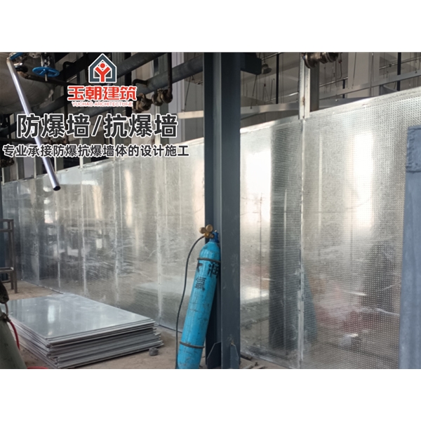 威海纤维复合钢板抗爆墙定制 轻质防爆墙施工安装一条龙服务